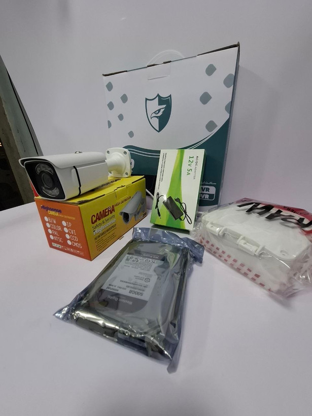 پک کامل ۱ دوربین مداربسته AHD؛ اقتصادی و قابل ارتقا