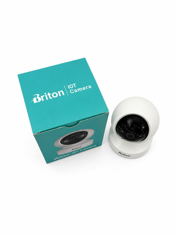 دوربین مداربسته Briton IoT-72PB/6 | ۱۰۸۰P چرخان + تشخیص گریه + ردیابی حرکت + اعلان تلگرام